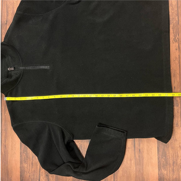 OUTDOOR Life Black 1/4 Zip Fleece Pullover‎ Size XL - Picture 3 of 5